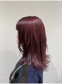 【ブリーチ1回】ラベンダーピンクカラー