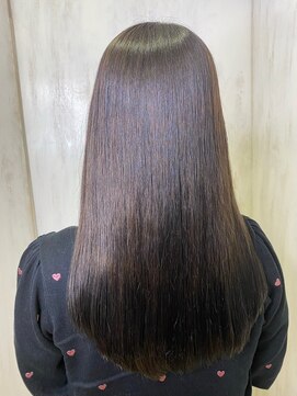 アンフィサンクミル 銀座(AnFye cinq mille) ブリーチ毛のビビり毛縮毛矯正