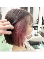 ゼロ(Zero)&nbsp;大人可愛い20代30代40代髪質改善小顔インナーカラー