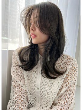 ソヨン 山形桜田店(SOYON) フェイスレイヤー×女っぽセミロング