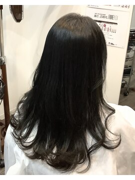 スイート(Sweet) 韓国風ブルーブラック/ローレイヤー