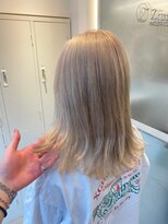 ジーナエス 札幌(Zina S)&nbsp;髪質改善＊ホワイトブロンド＊美髪【Zina S 札幌】