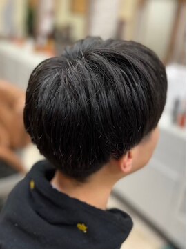 アポロカットステージ 相模大野店 アップバング/ツーブロックマッシュ<理容室>[メンズ/相模大野]