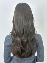 アイティーバイアルバム 北千住店(IT by ALBUM)&nbsp;グレージュカラーグレーベージュレイヤーロング美髪_ba490251