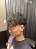 ショートマッシュパーマ