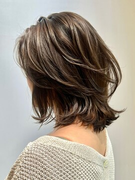 リア 自由が丘(REA) 【立体的】立体カラーとレイヤーボブ