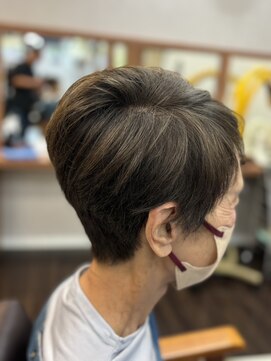 シーズンプラス(SEASON PLUS) 絶壁解消/ひし形/大人可愛い/斜めバング/40代/ミセスヘア20A