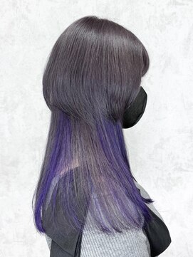 デミヘアー(Demi hair) インナーカラー×くらげヘア