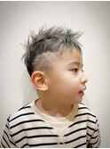 キッズパンクスパイキーショート