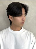 ★10代20代30代韓国アップバング/センターパート/ウルフ