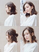 ノア(no_a)&nbsp;ミディアム×マロンベージュ