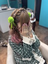リエラ 新宿(RIERA) 編みかちゅ×ハート入り編みたらし