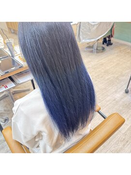 クロエバイラヴィズム 郡山さくら通り店(CLOE by LUVISM) グラデーションカラー・ブルー