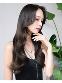 顔周りレイヤーイメチェンスタイルレイヤーロングレイヤーカット
