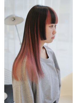 ハイブ 金沢(Hive) 10代20代ブリーチハイトーンデザインカラー