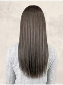 20代30代40代髪質改善カラーショコラアッシュ艶感ロングヘア