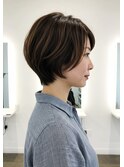 髪質改善/大人ボブ/重め前髪/大人可愛い/小顔ヘア/綱島