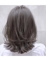 ヘアサロン エフ 渋谷(F)&nbsp;#アッシュベージュ　#オリーブベージュ　#ミディアムレイヤー