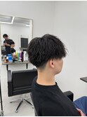 ツイストスパイラルパーマ　ニュアンスパーマ　フェザーパーマ