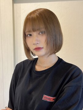 カラースタンド(COLOR STAND) ヘーゼルベージュカラーケアブリーチ佐賀ミルクティーグレージュ