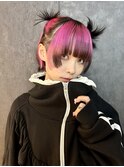 フェイスレイヤーボブレイヤーカチモリヘア
