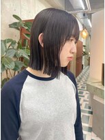 ノエ(noe) 黒髪カタログ/クラゲヘアー/オリーブグレー/栄r17