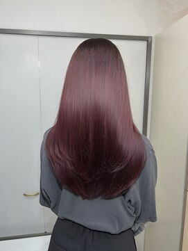 アイズ 横浜(IS) ピンクラベンダー/ブリーチなし/横浜/レイヤーカット