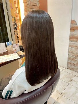 ルページ 千葉(lpage) 髪質改善/顔周りレイヤーカット/グレージュ[千葉/千葉駅]