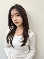 ガーランドギンザ(Garland Ginza)&nbsp;シースルーバングレイヤーカット前髪カット