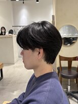ビューバイネオリーブ 用賀店(Beau'r by neolive) サーフカール刈り上げセンターパートリバースセンターパート