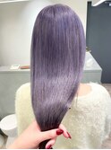 池袋ラベンダーカラーパープルカラーハイトーンカラー艶カラー