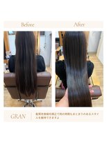 グランバイ アトリエドングリ(Grand × AtlierDonguri)&nbsp;お客様髪質改善データ2013（髪質改善縮毛矯正）