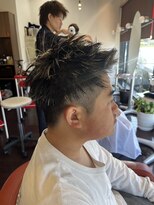 スティーナ(SUTEANA)&nbsp;メンズショート×ハイライト