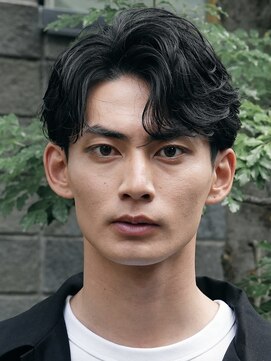 フィフス 大分(fifth) 大分フェザーパーマメンズカットフェザーショート刈り上げつよめ