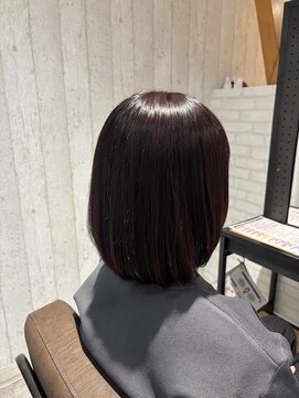 シータ 坂戸北口店(THETA) ダークラベンダー×ボブ