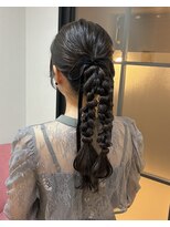 フリッカ(Flicka)&nbsp;お呼ばれあみ下ろしヘアセット