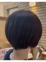 ハピネスフィール 宇治店(Happiness FEEL)&nbsp;丸みショートボブ/髪質整形/ナチュラルショート