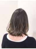 【EIGHT上尾】お客様スタイル_デザインカラー_ボブ