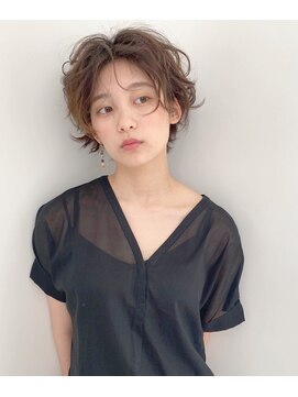 ヘア アンド メイク アートレス(Hair and Make Art less) ハンサムショートウェーブ