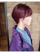 オーストヘアーベンヌ(Aust hair Bennu) カシスパープル＊