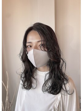 シーソー(SEA SAW) カーリー×セミロング a【SEA SAW】