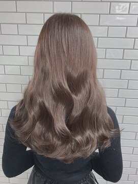 ジーナ 銀座(Zina) 髪質改善＊卵型＊マロンベージュ＊２０代３０代【Zina銀座】