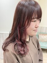 ネオリーブソラ 相模大野店(Neolive sola)&nbsp;カシスカラー/インナーカラー 大人女性にも◎