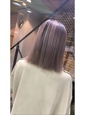 #黒髪#ボブルフ#ネビージュ#小顔#ワンレン