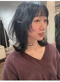 顔周りプチレイヤースタイル