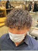 波巻きパーマ 波巻きスパイラル メンズパーマ