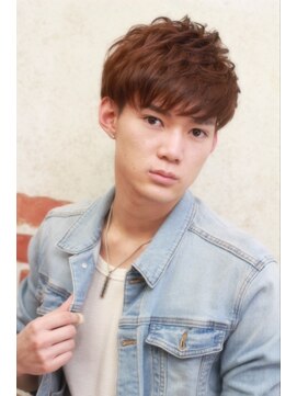 ハートボックス 四谷店(Heart box) 波打ちバングマッシュショート