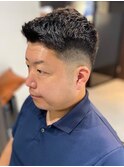 大人の刈り上げスタイル