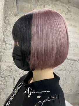 ココ 本八幡(KOKO) □大人ガーリーダークアッシュ似合わせカットミディアムレイヤー