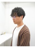 メンズパーマ・ツイスト×スパイラル　担当しなきゆうや
